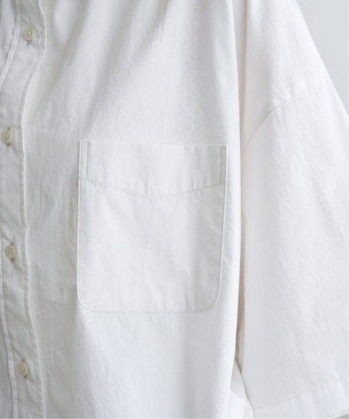 LBC（エルビーシー）の「タイプライター半袖BOXシャツ（シャツ/ブラウス・レディース・ホワイト/イエロー/ブルー・M）」の20枚目の写真