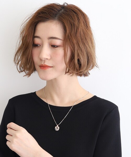 grove(グローブ)の「◆クリアメタルワントップアジャスタブルネックレス(ネックレス・レディース・ピンクゴールド/ゴールド/シルバー・00)」の8枚目の写真