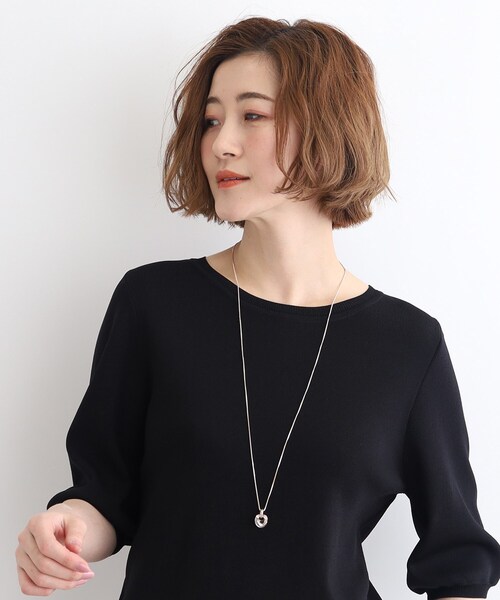 grove(グローブ)の「◆クリアメタルワントップアジャスタブルネックレス(ネックレス・レディース・ピンクゴールド/ゴールド/シルバー・00)」の9枚目の写真