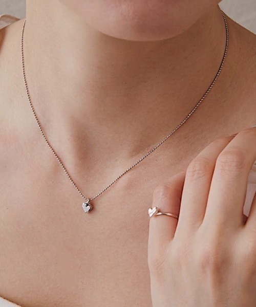 CIAOPANIC(チャオパニック)の「ハートリング(リング・レディース・シルバー・5/7/10/12/14)」の2枚目の写真