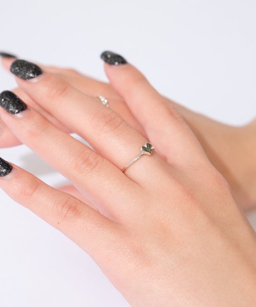 CIAOPANIC(チャオパニック)の「ハートリング(リング・レディース・シルバー・5/7/10/12/14)」の5枚目の写真