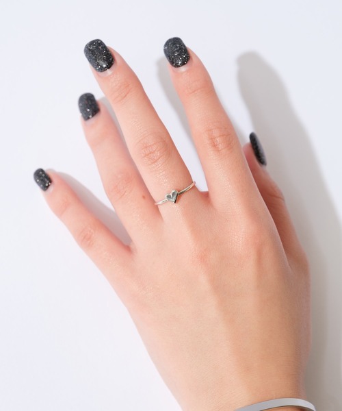 CIAOPANIC(チャオパニック)の「ハートリング(リング・レディース・シルバー・5/7/10/12/14)」の6枚目の写真