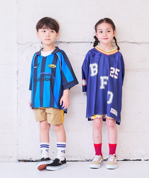 BIG FIELD（ビッグフィールド）の「サッカーゲームシャツ（kids