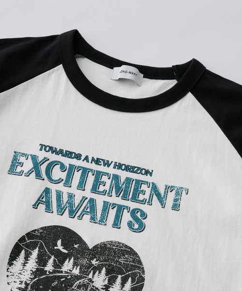 MONO-MART(モノマート)の「グラフィックアソートプリント ラグラン半袖Tシャツ(Tシャツ/カットソー・レディース・ネイビー/ブラック系1/ネイビー系1/ワイン系1/ブラック/ワイン/チャコールグレー/ワイン系/スミクロ・FREE)」の22枚目の写真
