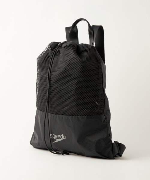 Speedo（スピード）の「【別注】＜SPEEDO＞ナップサック（バックパック/リュック・キッズ・ブラック/オリーブ・FREE）」の15枚目の写真