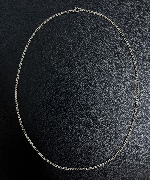 DiamondHearts（ダイヤモンドハーツ）の「チェーンネックレス（ネックレス・メンズ・シルバー・60cm/70cm/65cm）」の2枚目の写真