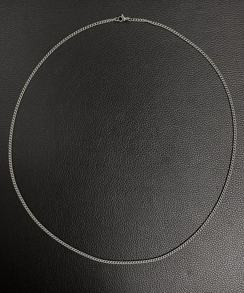 DiamondHearts（ダイヤモンドハーツ）の「チェーンネックレス（ネックレス・メンズ・シルバー・60cm/70cm/65cm）」の4枚目の写真