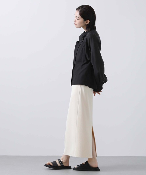 Gready Brilliant(グレディブリリアン)の「シアーコルセットシャツ(シャツ/ブラウス・レディース・オフホワイト/ブラック・FREE)」の4枚目の写真