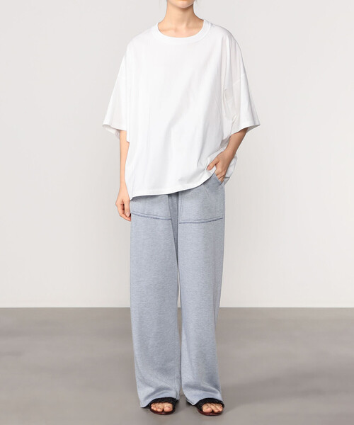 MONITALY(モニタリー)の「MONITALY | スウェットパンツ NAVY WOMEN(スウェットパンツ・レディース・ネイビー・XS)」の2枚目の写真