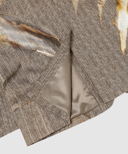 Y/Project（ワイプロジェクト）の「SUN BLEACHED PINSTRIPE BLAZER（その他アウター・メンズ・ベージュ・S）」の6枚目の写真