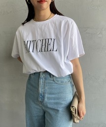 [MICA&DEAL/マイカアンドディール] 別注 MITCHEL ロゴプリントTシャツ