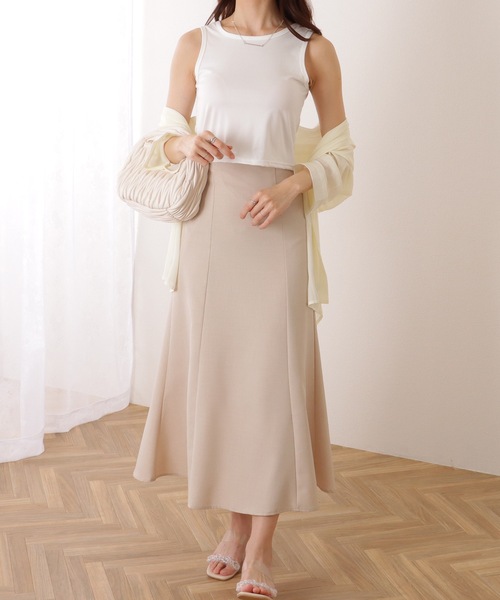 Lace Ladies(レースレディース)の「ソリッドカラー ベーシック ノースリーブ ハーフトップ(タンクトップ・レディース・グレー/ブラック/ホワイト・S/FREE)」の17枚目の写真