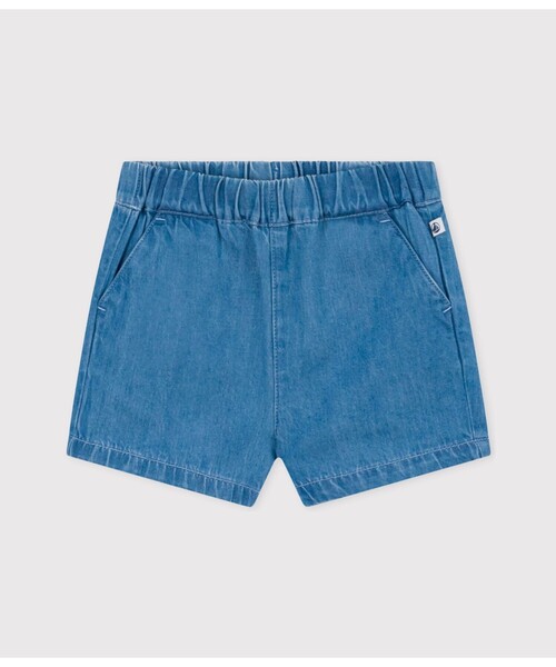ライトデニムショートパンツ（デニムパンツ）｜PETIT BATEAU