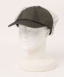 mimis（ミイーミイーズ）の「チュール付きキャップ（キャップ）」