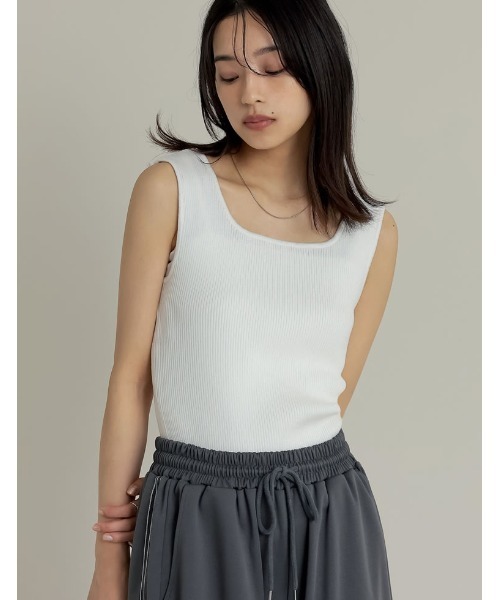 SUNOUTFIT タンクトップ ゆうパケット選択可】Shinzone シンゾーン コットン リブ タンク