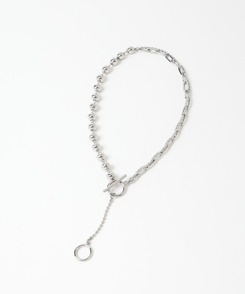 HARE（ハレ）の「MIXチェーンショートラリエット(HARE)（ネックレス・レディース・ゴールド/シルバー・FREE）」の18枚目の写真