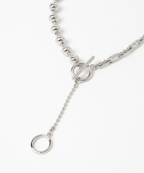 HARE（ハレ）の「MIXチェーンショートラリエット(HARE)（ネックレス・レディース・ゴールド/シルバー・FREE）」の19枚目の写真