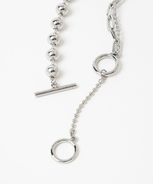 HARE（ハレ）の「MIXチェーンショートラリエット(HARE)（ネックレス・レディース・ゴールド/シルバー・FREE）」の20枚目の写真