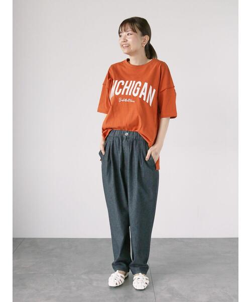 カレッジロゴTシャツ | Nikoh Refre