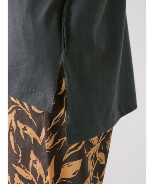 Lugnoncure（ルノンキュール）の「アウトロックカレッジロゴTシャツ（Tシャツ/カットソー・レディース・オレンジ/チャコールグレー/オフホワイト・F）」の19枚目の写真