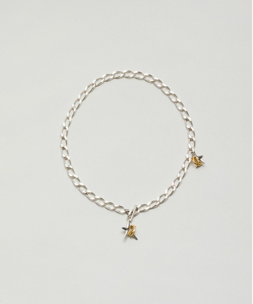 LAPUIS(ラピュイ)の「LAPUIS(ラピュイ)Coil Star choker(チョーカー・レディース・ゴールド/マルチ・FREE)」の5枚目の写真