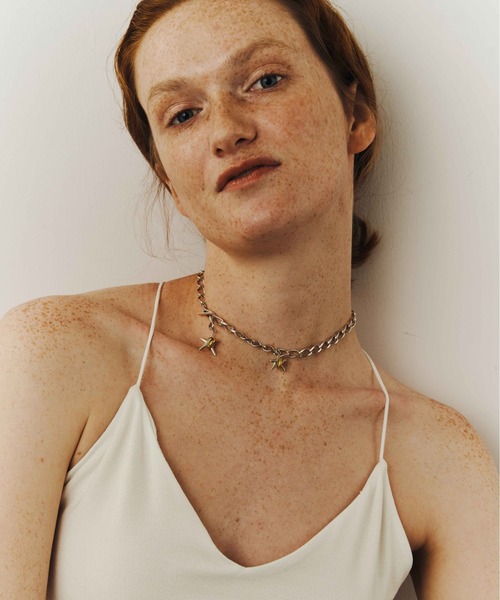LAPUIS(ラピュイ)の「LAPUIS(ラピュイ)Coil Star choker(チョーカー・レディース・ゴールド/マルチ・FREE)」の12枚目の写真