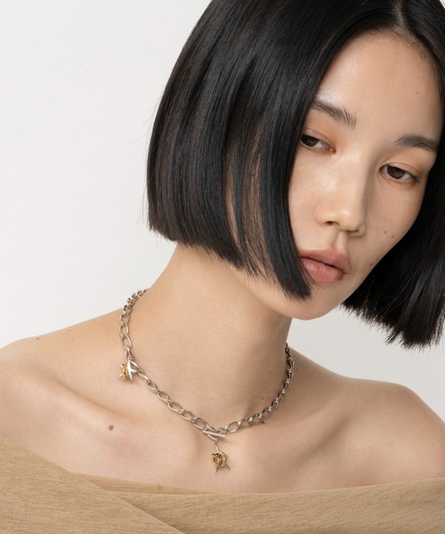 LAPUIS(ラピュイ)の「LAPUIS(ラピュイ)Coil Star choker(チョーカー・レディース・ゴールド/マルチ・FREE)」の15枚目の写真