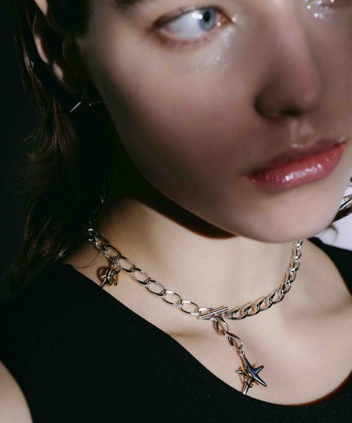 LAPUIS(ラピュイ)の「LAPUIS(ラピュイ)Coil Star choker(チョーカー・レディース・ゴールド/マルチ・FREE)」の17枚目の写真