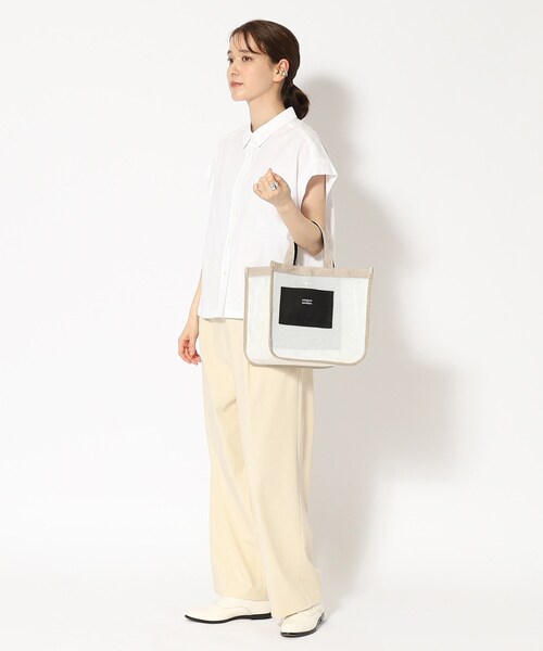 HIROKO HAYASHI(ヒロコハヤシ)の「◆GRIGLIA(グリリア)ハンドバッグ(ハンドバッグ・レディース・グリーン系その他5/ホワイト系5・00)」の6枚目の写真