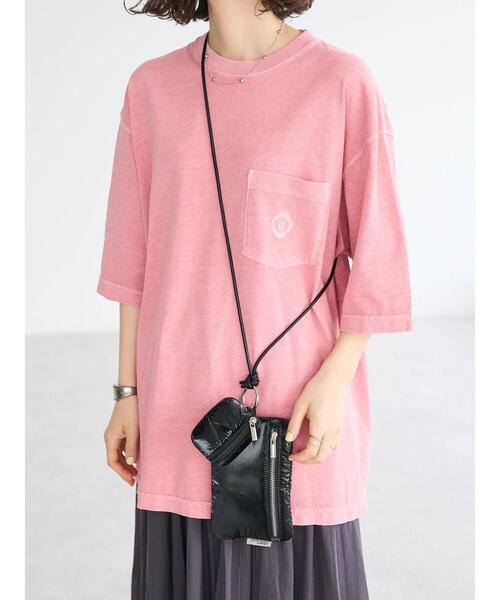 CRAFT STANDARD BOUTIQUE(クラフトスタンダードブティック)の「2連スマホマルチショルダーポーチ(ショルダーバッグ・レディース・シルバー/ブラック/ライトピンク/ネイビー・FREE)」の13枚目の写真