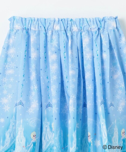セール】【ディズニープリンセス/フローズン】総柄 スカート（スカート