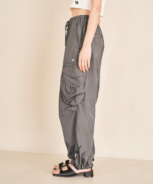 VIS（ビス）の「Lottoコラボシャカパン（その他パンツ・レディース・チャコールグレー/ホワイト系その他5・FREE）」の14枚目の写真