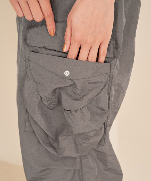 VIS（ビス）の「Lottoコラボシャカパン（その他パンツ・レディース・チャコールグレー/ホワイト系その他5・FREE）」の18枚目の写真