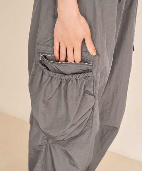 VIS（ビス）の「Lottoコラボシャカパン（その他パンツ・レディース・チャコールグレー/ホワイト系その他5・FREE）」の22枚目の写真