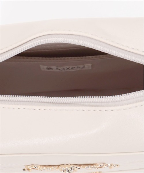 axes femme(アクシーズファム)の「キルト風型押しショルダー(ショルダーバッグ・レディース・パープル/キナリ/ブラック・FREE)」の19枚目の写真