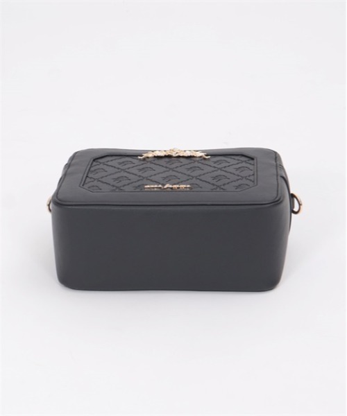 axes femme(アクシーズファム)の「キルト風型押しショルダー(ショルダーバッグ・レディース・パープル/キナリ/ブラック・FREE)」の7枚目の写真