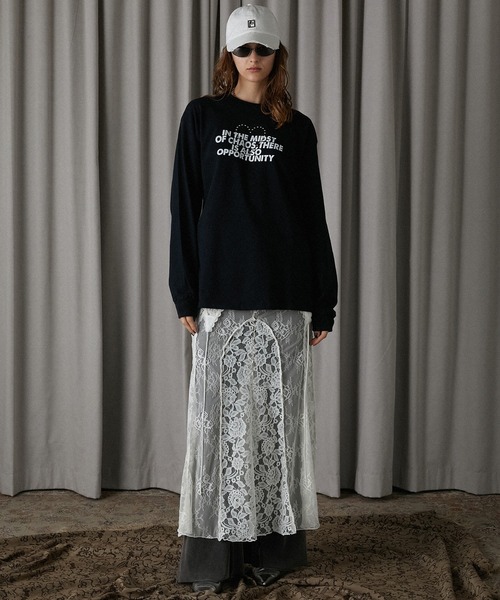 PRANK PROJECT（プランクプロジェクト）の「2WAYレースドレス / 2WAY Lace Dress（ドレス・レディース・ホワイト/ブラック・FREE）」の21枚目の写真