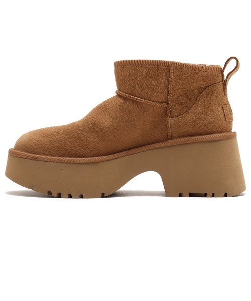 UGG（アグ）の「UGG W CLASSIC ULTRA MINI NEW HEIGHTS / アグ クラシック ウルトラ ミニ ニュー ハイツ（ブーツ・レディース・ブラウン・25.0cm/24.0cm/23.0cm/22.0cm）」の6枚目の写真
