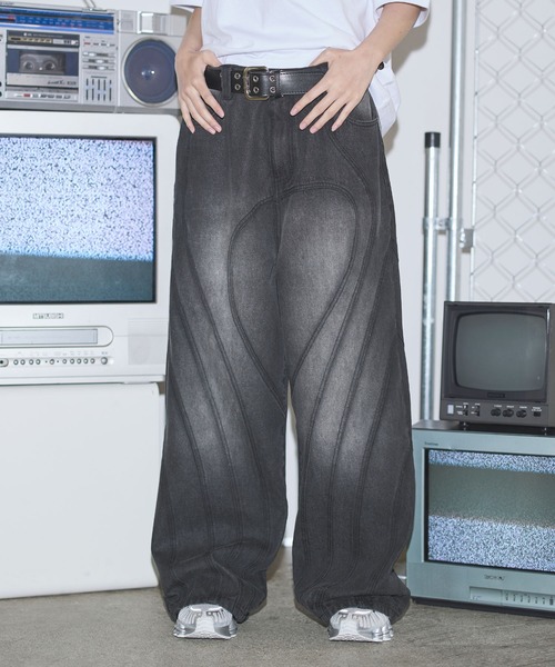 ウェーブ様依頼出品 MSG（エムエスジー）の「ヴィンテージ加工オーバーサイズ