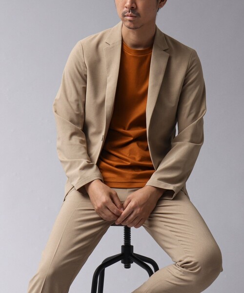 NOLLEY’S（ノーリーズ）の「【ACTIVE SECT】《限定展開 / 速乾 / 防シワ》"ALL TIME DRY" ライトジャケット（テーラードジャケット・メンズ・ダークネイビー/ブラック/ライトグレー/ベージュ・S/M/L）」の3枚目の写真