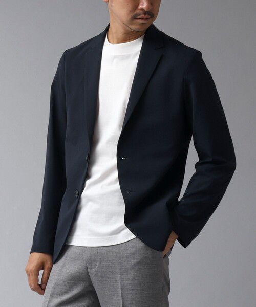 NOLLEY’S（ノーリーズ）の「【ACTIVE SECT】《限定展開 / 速乾 / 防シワ》"ALL TIME DRY" ライトジャケット（テーラードジャケット・メンズ・ダークネイビー/ブラック/ライトグレー/ベージュ・S/M/L）」の6枚目の写真