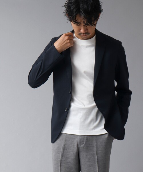 NOLLEY’S（ノーリーズ）の「【ACTIVE SECT】《限定展開 / 速乾 / 防シワ》"ALL TIME DRY" ライトジャケット（テーラードジャケット・メンズ・ダークネイビー/ブラック/ライトグレー/ベージュ・S/M/L）」の21枚目の写真