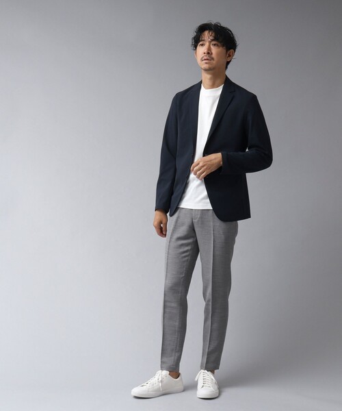 NOLLEY’S（ノーリーズ）の「【ACTIVE SECT】《限定展開 / 速乾 / 防シワ》"ALL TIME DRY" ライトジャケット（テーラードジャケット・メンズ・ダークネイビー/ブラック/ライトグレー/ベージュ・S/M/L）」の9枚目の写真