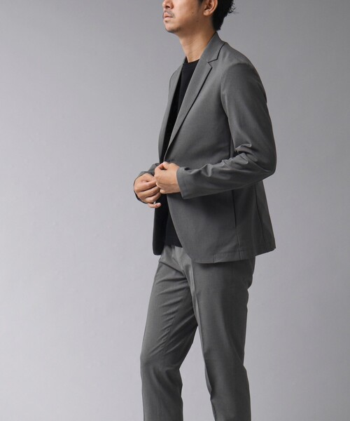 NOLLEY’S（ノーリーズ）の「【ACTIVE SECT】《限定展開 / 速乾 / 防シワ》"ALL TIME DRY" ライトジャケット（テーラードジャケット・メンズ・ダークネイビー/ブラック/ライトグレー/ベージュ・S/M/L）」の5枚目の写真