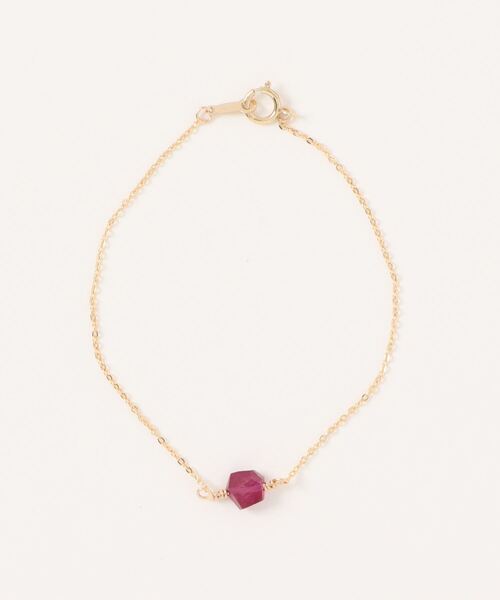 【Milimili】14kgf天然石チェーンブレスレット（ブレスレット）｜tone（トーン） 5,324円