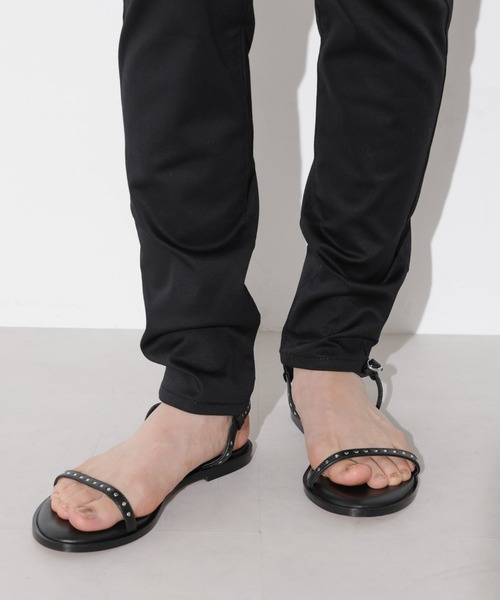 Apo(s)ture(アポスチャー)の「NANCY-002/チノストレッチハイウエストスキニーパンツ(チノパンツ・レディース・ホワイト/ベージュ/モカ/ブラック・XS/S/M/L/XL)」の7枚目の写真