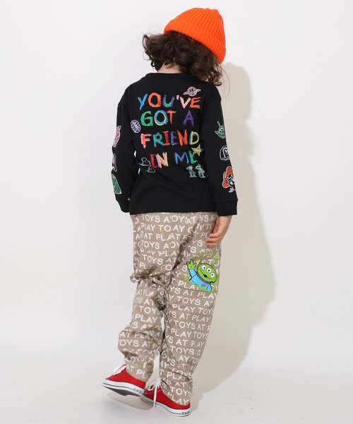 Disney（ディズニー）の「親子お揃い ディズニー トイ・ストーリー 袖ロンT 9618K（Tシャツ/カットソー・キッズ・ブラック/オフホワイト/ネイビー・80ｃｍ/100cm/110cm/120cm/130cm/140cm/150cm/90cm）」の20枚目の写真