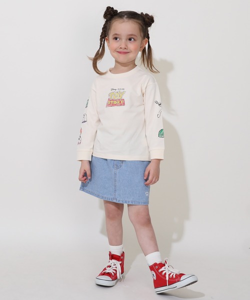 Disney（ディズニー）の「親子お揃い ディズニー トイ・ストーリー 袖ロンT 9618K（Tシャツ/カットソー・キッズ・ブラック/オフホワイト/ネイビー・80ｃｍ/100cm/110cm/120cm/130cm/140cm/150cm/90cm）」の11枚目の写真