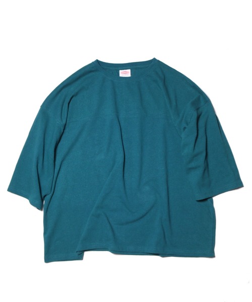 NATAL DESIGN（ネイタルデザイン）の「HEMP FOOT BALL TEE（Tシャツ/カットソー・メンズ・コバルトブルー/ホワイト/ライトパープル/シアン/サファリグリーン/オリーブ/ブラック/ナチュラル・X-LARGE/LARGE/MEDIUM）」の10枚目の写真