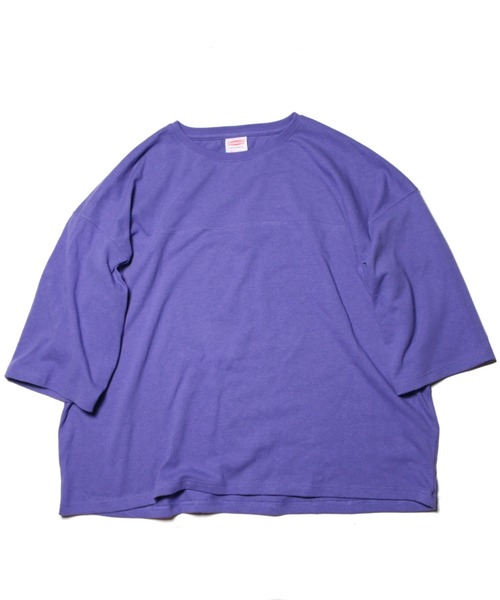 NATAL DESIGN（ネイタルデザイン）の「HEMP FOOT BALL TEE（Tシャツ/カットソー・メンズ・コバルトブルー/ホワイト/ライトパープル/シアン/サファリグリーン/オリーブ/ブラック/ナチュラル・X-LARGE/LARGE/MEDIUM）」の14枚目の写真